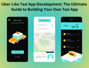 Uber like taxi app development