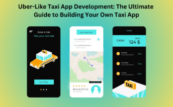 Uber like taxi app development