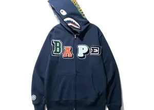 Blue Bape Hoodie