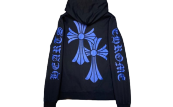 Chrome Hearts Blue Emblem Hoodies