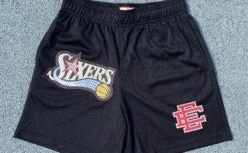 EE x Sixers Shorts Black