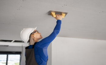 Gypsum ceilings are a durable and popular choice