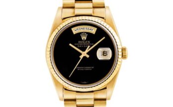 Rolex Day Date Onyx Dial 18038 Bulang Jubilee Replica