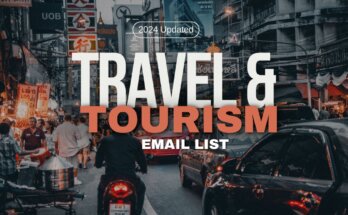 Travel and Tourism Email List for Sale Leads org