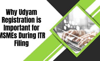 Why Udyam Registration is Important for MSMEs During ITR Filing