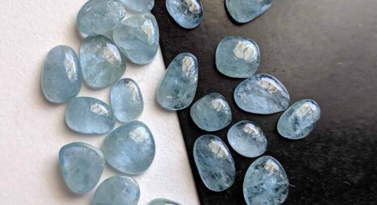 Aquamarine gemstone