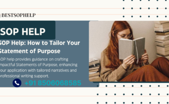 SOP Help: How to Tailor Your Statement of Purpose