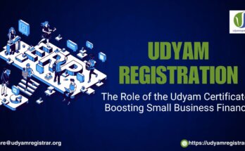 The Role of the Udyam Certificate in Boosting Small Business Finances