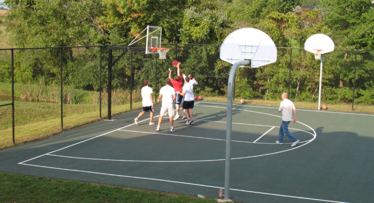 What Are the Benefits of Building a Backyard Sports Area?