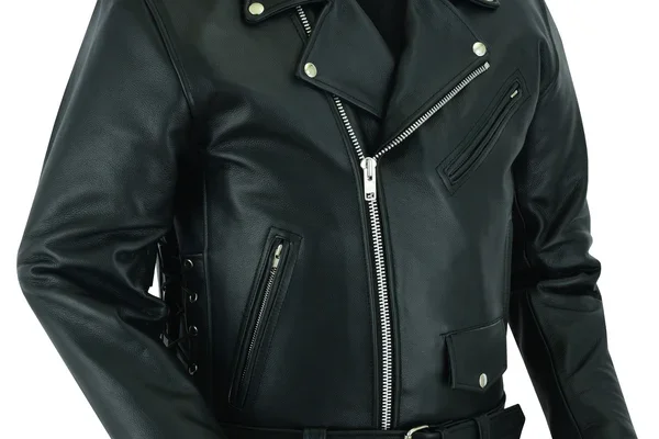 Mens Leather Motorcycle Jacket