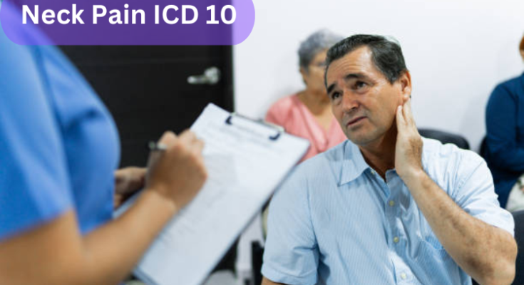 neck pain icd 10