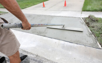 how to repair concrete driveway work in New York