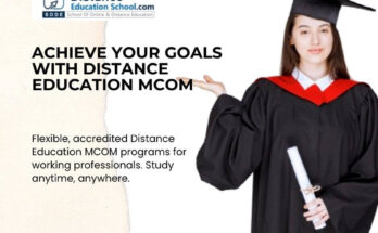 Distance Education Mcom