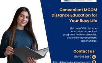 mcom-distance-education