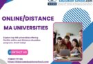 ma distance education