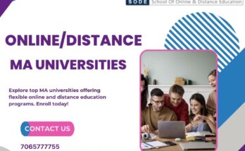 ma distance education